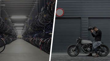 przechowalnia rowerów i motocykli
